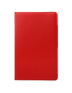 Funda soporte giratorio Apple iPad Pro 12,9" polipiel roja 2
