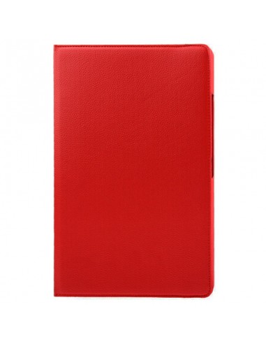 Funda soporte giratorio Apple iPad Pro 12,9" polipiel roja