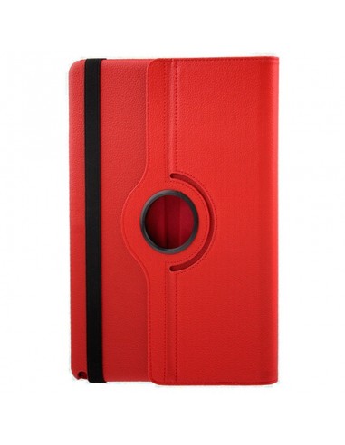 Funda soporte giratorio Apple iPad Pro 12,9" polipiel roja