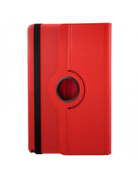 Funda soporte giratorio Apple iPad Pro 12,9" polipiel roja