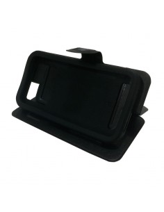 FUNDA LIBRO SILICONA UNIVERSAL SOPORTE 5,4" - 5,7" NEGRA 2
