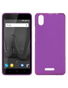 FUNDA TPU MATE WIKO LENNY 4+ PLUS MORADA