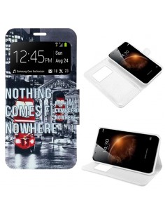 Funda libro soporte TPU Huawei G8 / GX8 diseño London