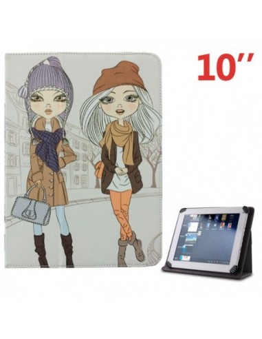 Funda soporte universal tablets 10'' pulgadas diseño Girls