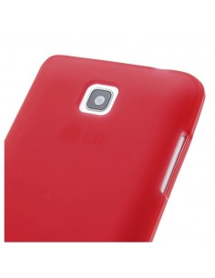 Funda gel TPU LG Optimus F5 / L7 4G LTE (P875) roja 2