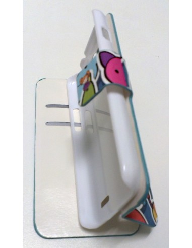 FUNDA LIBRO CARCASA SOPORTE DISEÑO LG L90 GIRL COLORES