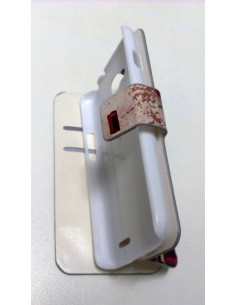 Funda libro soporte cartera LG L90 diseño London Big Ben Bus 2