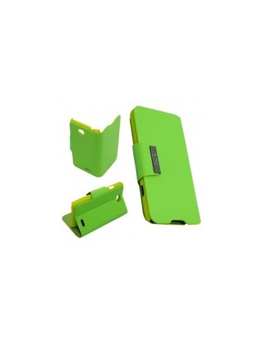 Funda libro soporte LG L90 verde