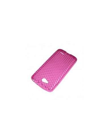 Funda gel TPU diamond LG L90 rosa