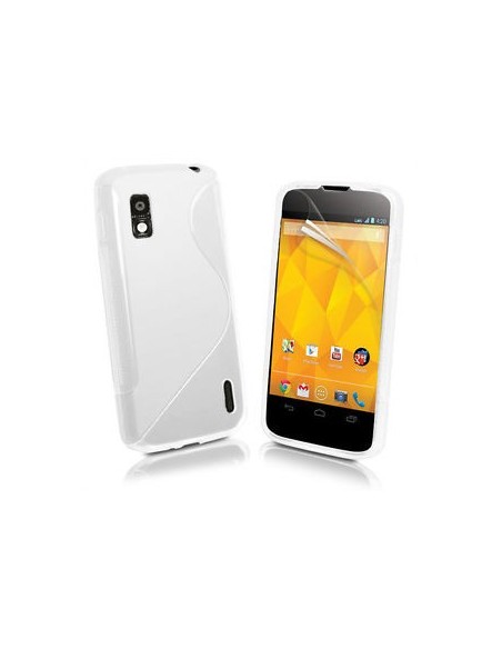 FUNDA TPU OLA LG NEXUS 4 E960 BLANCA