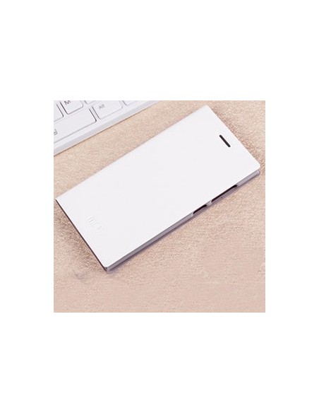 FUNDA LIBRO CARCASA XIAOMI Mi3 BLANCA