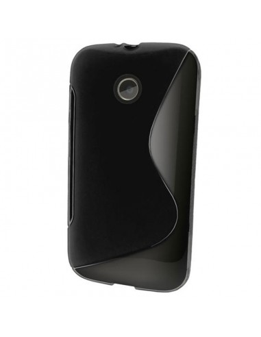 Funda gel TPU ola Motorola Moto E negra
