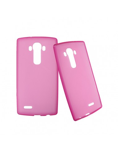 Funda gel TPU mate LG G4 rosa