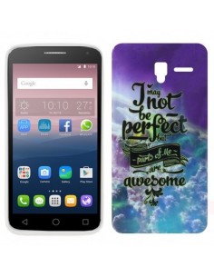 FUNDA TPU DISEÑO ALCATEL POP 3 (5) PERFECT