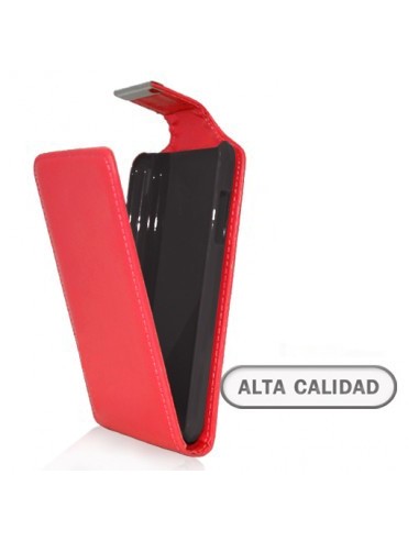 FUNDA TAPA ALCATEL XPOP ROJA