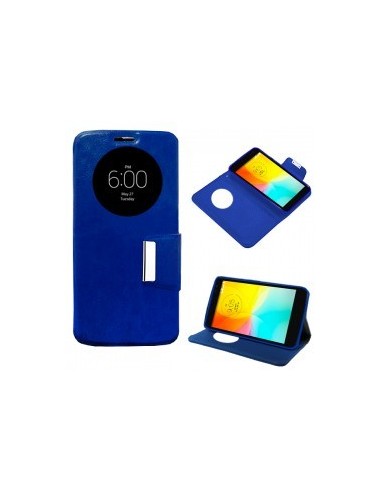 FUNDA LIBRO TPU LG L FINO AZUL