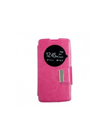 FUNDA LIBRO TPU LG SPIRIT H440 ROSA