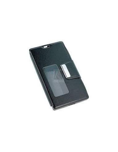 Funda libro soporte TPU Microsoft Lumia 435 negra