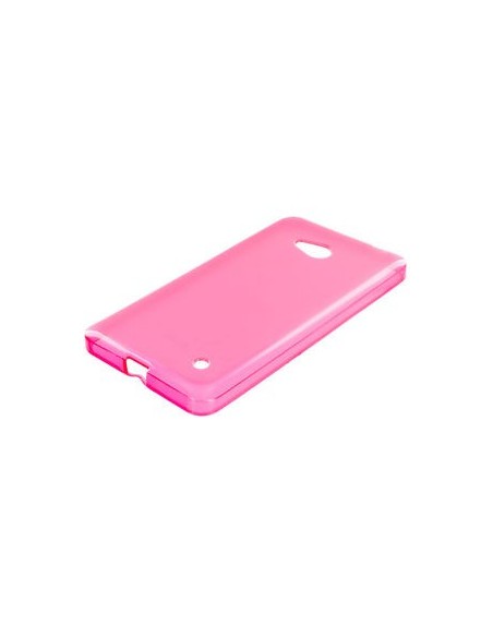 Funda gel TPU mate Microsoft Lumia 640 rosa