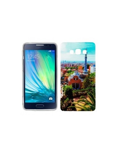 Carcasa TPU Samsung A300 Galaxy A3 diseño Barcelona