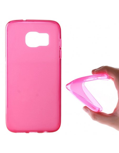 Funda gel TPU Samsung A510 Galaxy A5 (2016) rosa