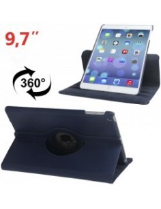 Funda soporte giratorio Apple iPad Pro 9,7 pulgadas polipiel azul marino