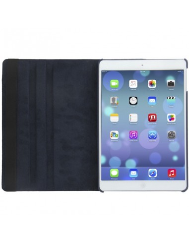 Funda soporte giratorio Apple iPad Pro 9,7 pulgadas polipiel azul marino