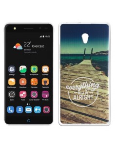 Carcasa TPU ZTE Blade V7 diseño Beach