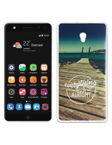 Carcasa TPU ZTE Blade V7 diseño Beach