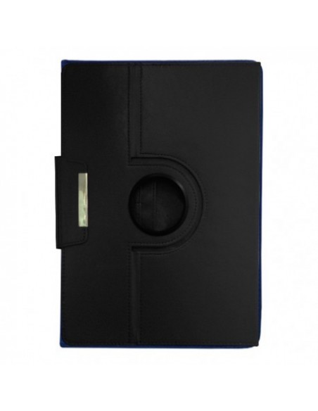 Funda soporte giratorio universal tablets 7'' pulgadas polipiel negra