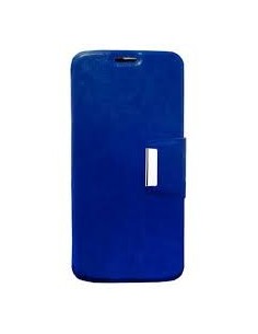 FUNDA LIBRO IMAN SAMSUNG GALAXY CORE+ G3500 AZUL