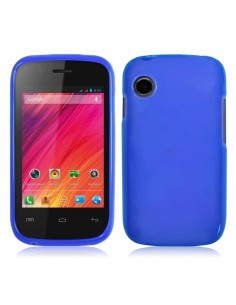 Funda gel TPU mate Wiko Ozzy 3.5" azul