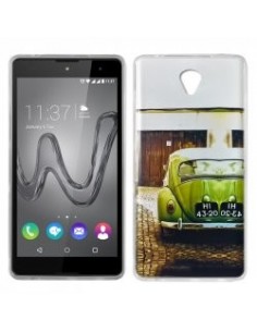 FUNDA TPU DISEÑO WIKO ROBBY CAR