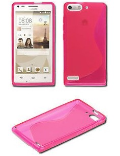 Funda TPU ola Huawei G6 4G / Orange Gova rosa 2