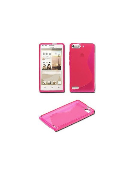 Funda TPU ola Huawei G6 4G / Orange Gova rosa