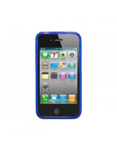FUNDA TPU MATE U OLA IPHONE 4 / 4S AZUL