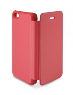 FUNDA LIBRO CARCASA IPHONE 5C ROSA