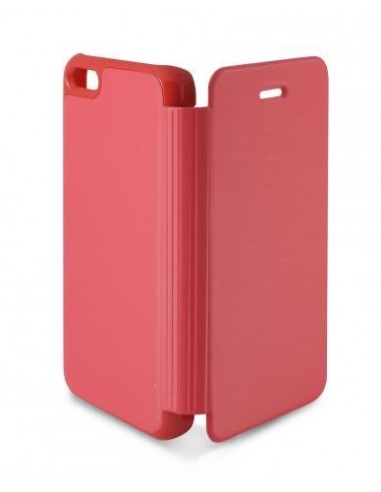 FUNDA LIBRO CARCASA IPHONE 5C ROSA