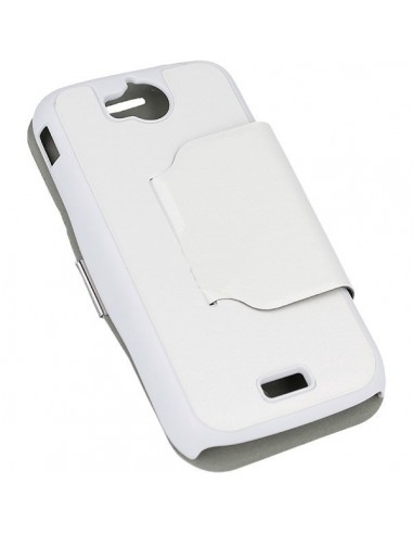 Funda libro soporte BQ Aquaris 3,5 blanca