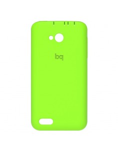 Funda gel TPU original BQ Aquaris 4 verde