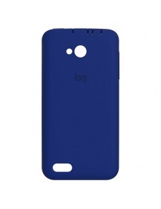 Funda gel TPU original BQ Aquaris 4 azul marino