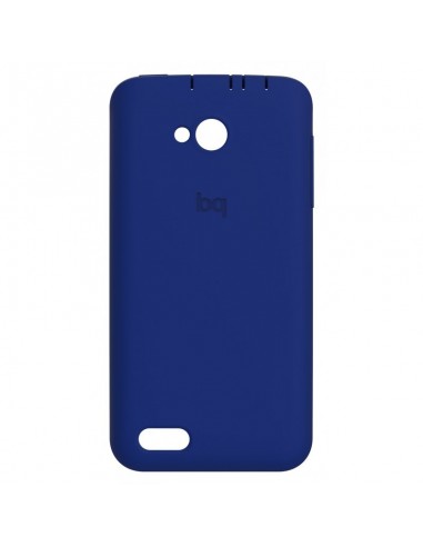 Funda gel TPU original BQ Aquaris 4 azul marino