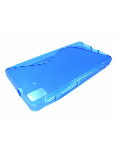 Funda gel TPU ola BQ Aquaris 5,7'' azul