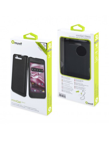 Funda gel TPU BQ Aquaris 5,7'' negra mate
