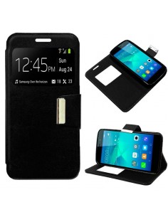 Funda libro soporte TPU Huawei GT3 / Honor 5C negra
