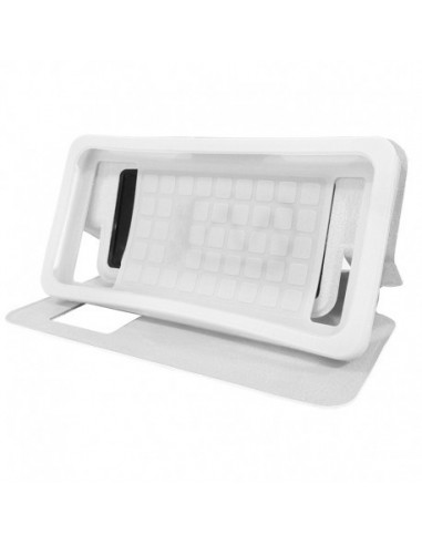 FUNDA LIBRO SILICONA UNIVERSAL SOPORTE DISEÑO 5,1" - 5,3" LONDON BRIDGE