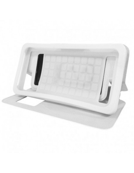 FUNDA LIBRO SILICONA UNIVERSAL SOPORTE DISEÑO 5,1" - 5,3" LONDON BRIDGE