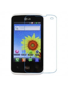 Protector pantalla adhesivo LG Optimus Hub (E510) 2 unidades