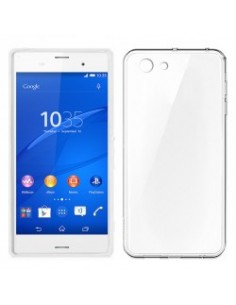 Funda gel TPU mate Sony Xperia Z3 Compact transparente