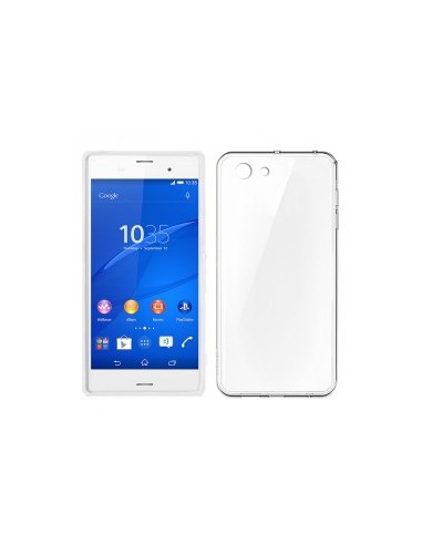 Funda gel TPU mate Sony Xperia Z3 Compact transparente